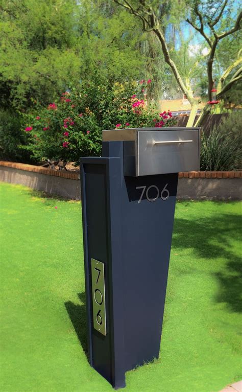 modern metal mailboxes